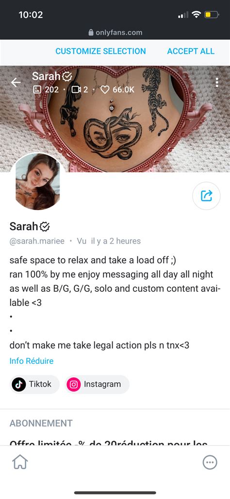 sarah mariee onlyfans leaked|Thesarahmariee : r/elicottero65